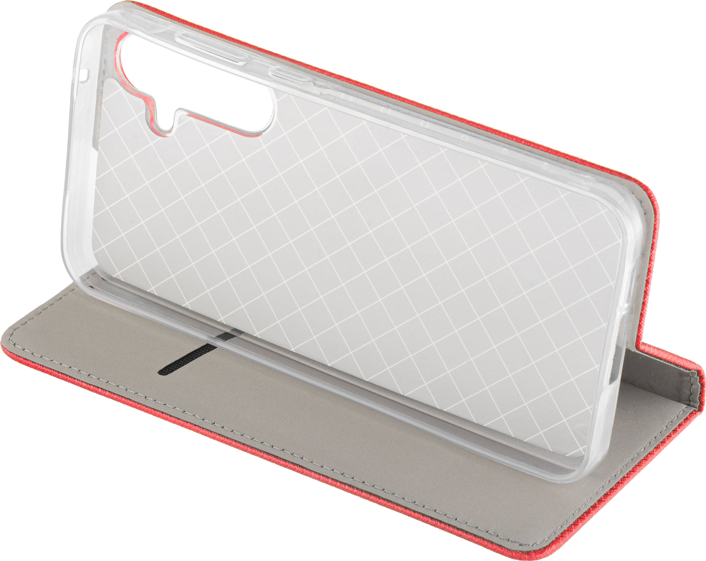 Hülle für Samsung Galaxy A26 A266, OEM, Smart Magnet, Rot