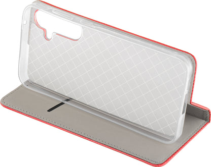 Hülle für Samsung Galaxy A26 A266, OEM, Smart Magnet, Rot