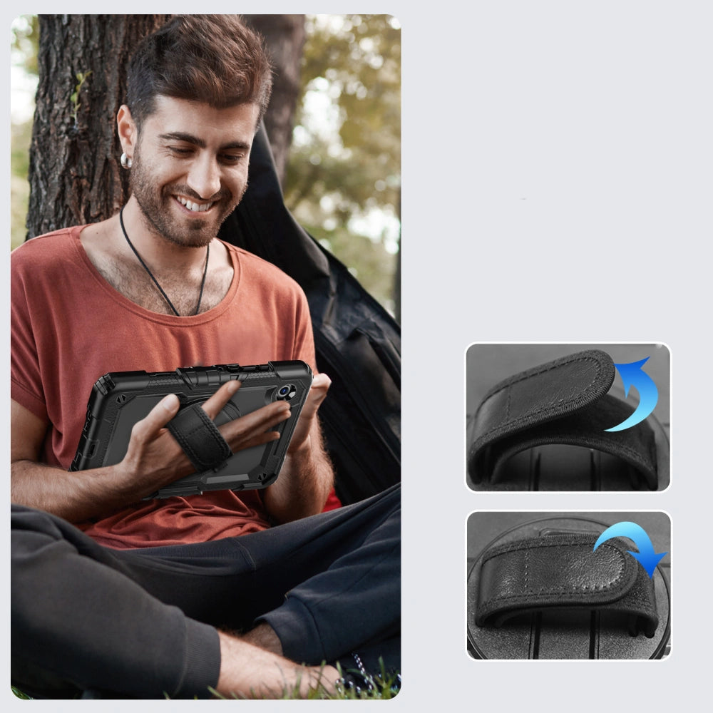 Hülle für Samsung Galaxy Tab A11 / Tab A9, Tech-Protect, Solid, Schwarz