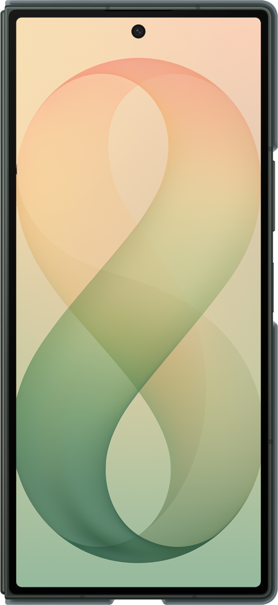 Case for Samsung Galaxy Z Fold8 Ultra F976, Silicone Magnet Case, Green EF-EF976CGEGWW