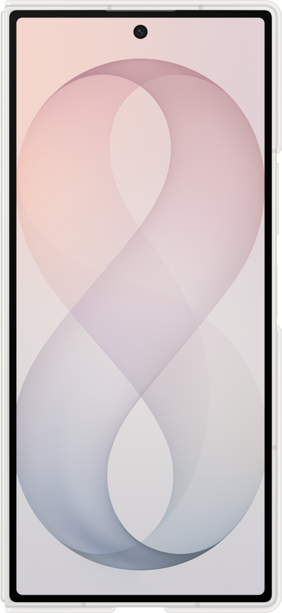 Case for Samsung Galaxy Z Fold8 Ultra F976, Silicone Magnet Case, White EF-EF976CWEGWW