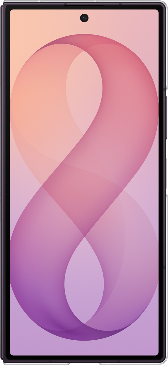 Hülle für Samsung Galaxy Z Fold8 Ultra F976, Clear Case, Transparent EF-QF976CTEGWW