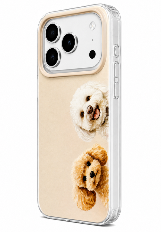 Hülle für Samsung Galaxy A07 / A07 4G A075, Perfect Case, Dreamora Pudel, Mehrfarbig