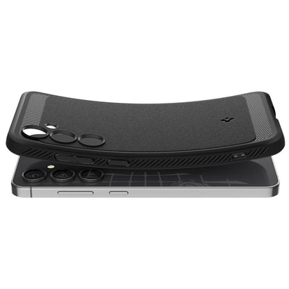 Hülle für Samsung Galaxy S24 FE S721, Spigen, Rugged Armor, Schwarz ACS08578