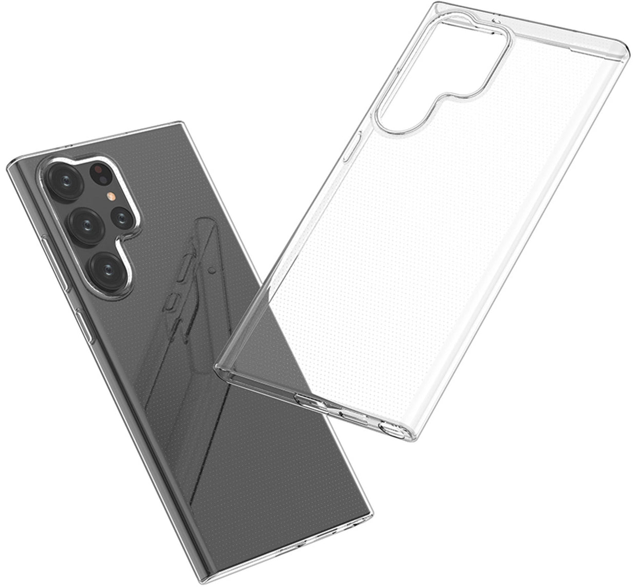 Hülle für Samsung Galaxy S23 Ultra S918, OEM, Ultra Slim, 0,5 mm, Transparent