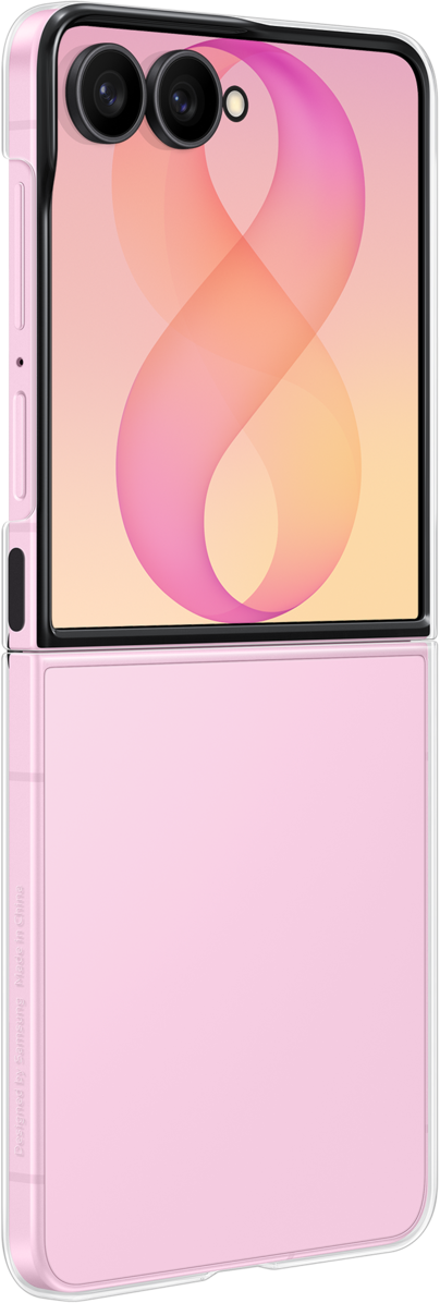 Case for Samsung Galaxy Z Flip8 F776, Clear Case, Transparent EF-QF776CTEGWW