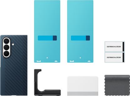 Case for Samsung Galaxy Z Fold8 Ultra F976, Carbon Magnet Case, Navy EF-KF976SNEGWW