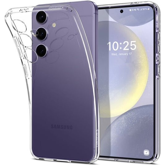 Gehäuse für Samsung Galaxy S24 S921, Spigen, Flüssigkristall, Transparent 