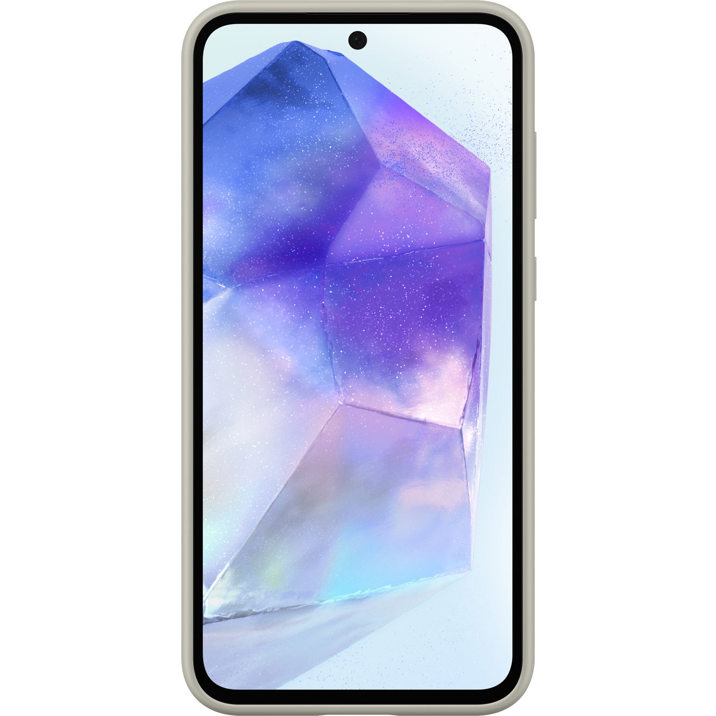 Cover für Samsung Galaxy A55 5G A556, Standgriff, Grau EF-GA556TJEGWW