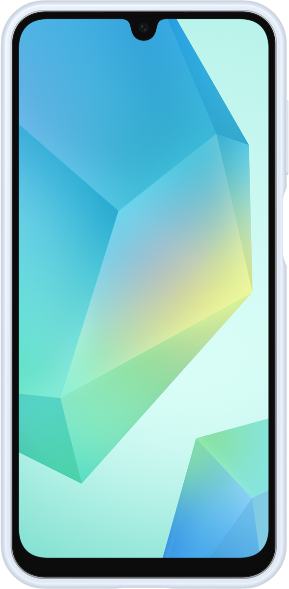 Hülle für Samsung Galaxy A16 5G A166 / A16 4G A165, Hülle mit Kartensteckplatz, Blau EF-OA166TLEGWW