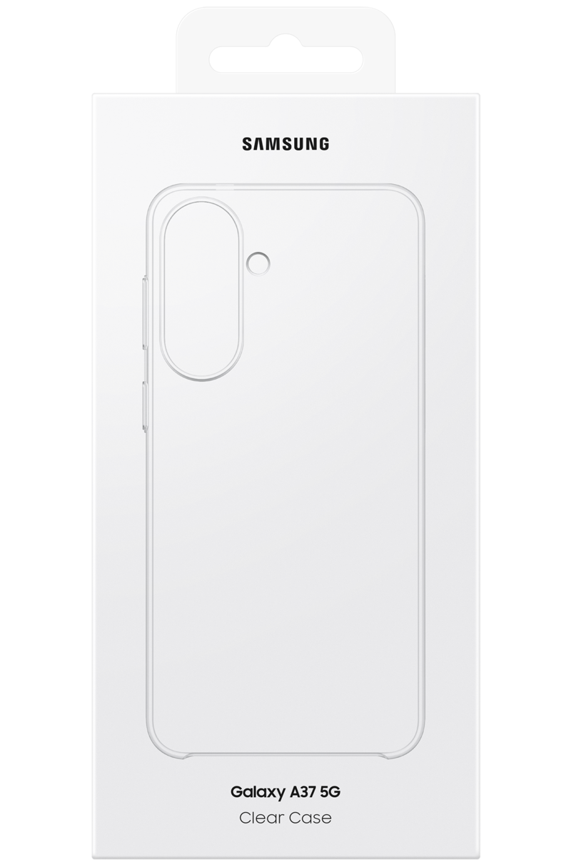Hülle für Samsung Galaxy A37 5G, Clear Case, Transparent EF-QA376CTEGWW
