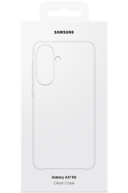 Hülle für Samsung Galaxy A37 5G, Clear Case, Transparent EF-QA376CTEGWW