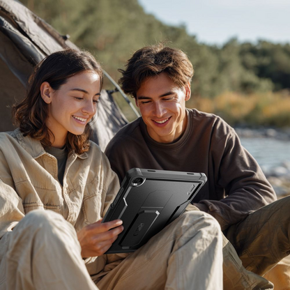 Hülle für Samsung Galaxy Tab A11+ / Tab A9+, Tech-Protect, Kevlar Pro, Schwarz