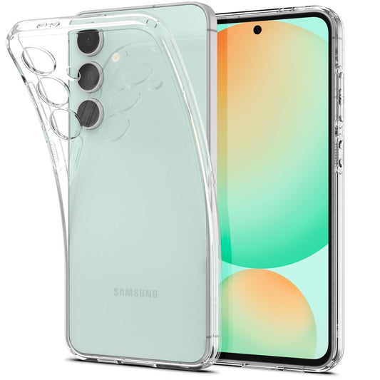 Gehäuse für Samsung Galaxy S24 FE S721, Spigen, Flüssigkristall, Transparent