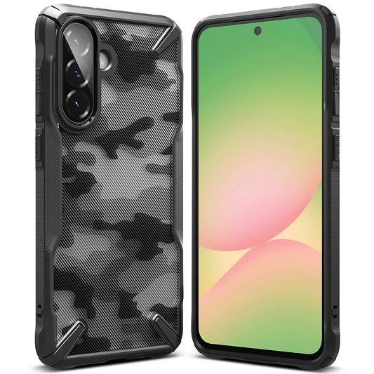 Hülle für Samsung Galaxy A56 A566 / A36 A366, Ringke, Fusion X Camo, Schwarz