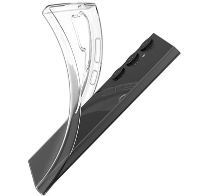 Hülle für Samsung Galaxy S23 Ultra S918, OEM, Ultra Slim, 0,5 mm, Transparent