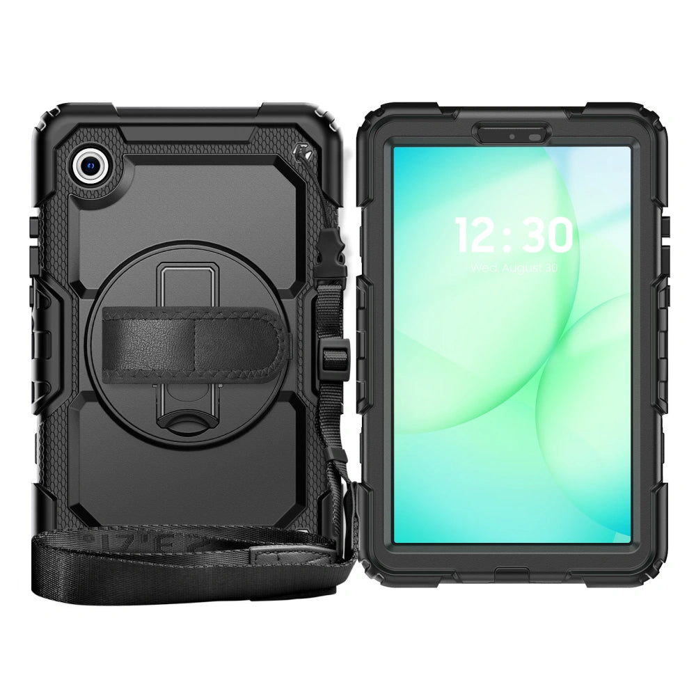 Hülle für Samsung Galaxy Tab A11 / Tab A9, Tech-Protect, Solid, Schwarz