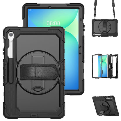 Hülle für Samsung Galaxy Tab S10 FE+, Tech-Protect, Solid, Schwarz