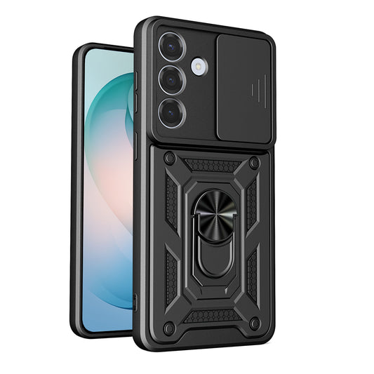 Hülle für Samsung Galaxy S26 Plus S947, Techsuit, CamShield, Schwarz