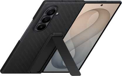 Case for Samsung Galaxy Z Fold8 Ultra F976, Carbon Standing, Black EF-XF976SBEGWW