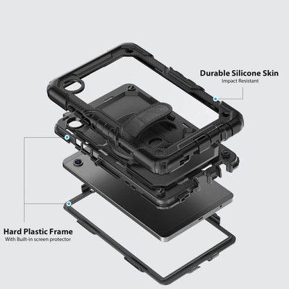 Hülle für Samsung Galaxy Tab A11 / Tab A9, Tech-Protect, Solid, Schwarz