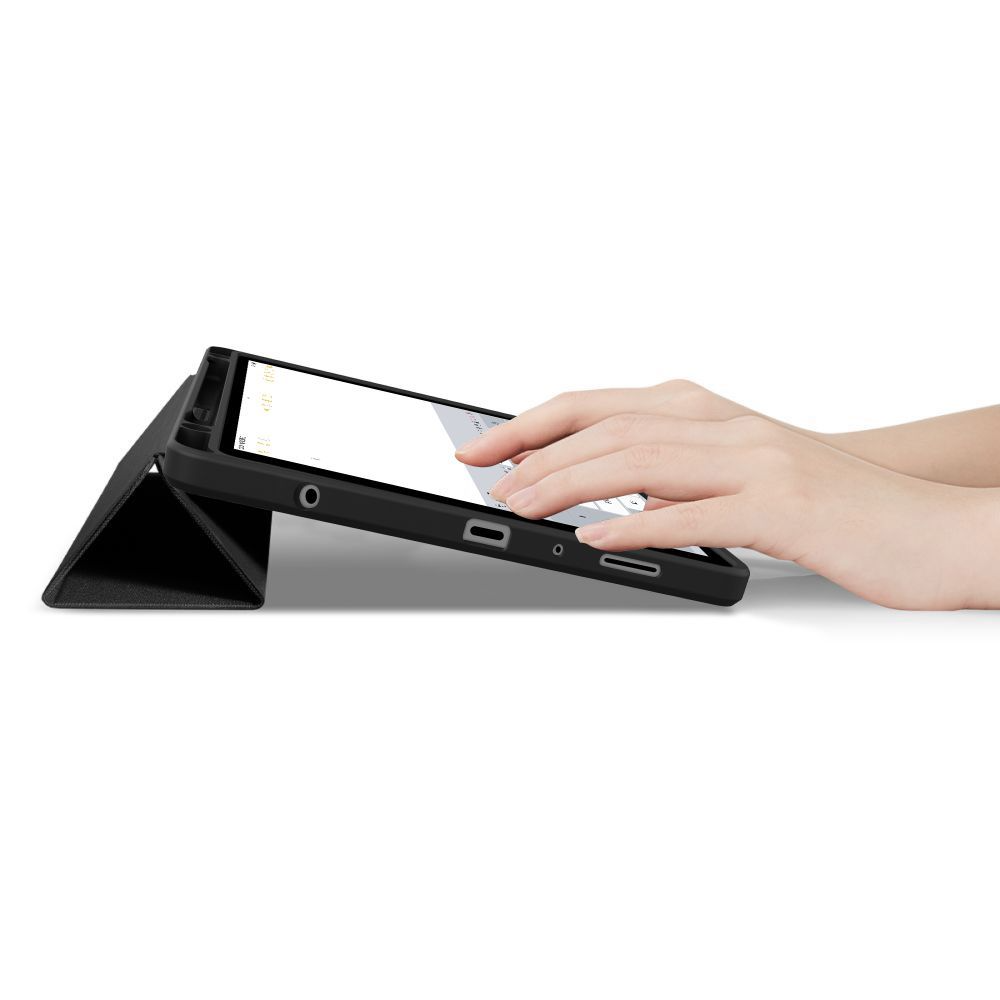 Hülle für Samsung Galaxy Tab A11 / Tab A9, Tech-Protect, SC PEN Hybrid, Schwarz