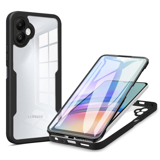 Hülle für Samsung Galaxy A05 A055, Techsuit, ColorVerse 360, Schwarz
