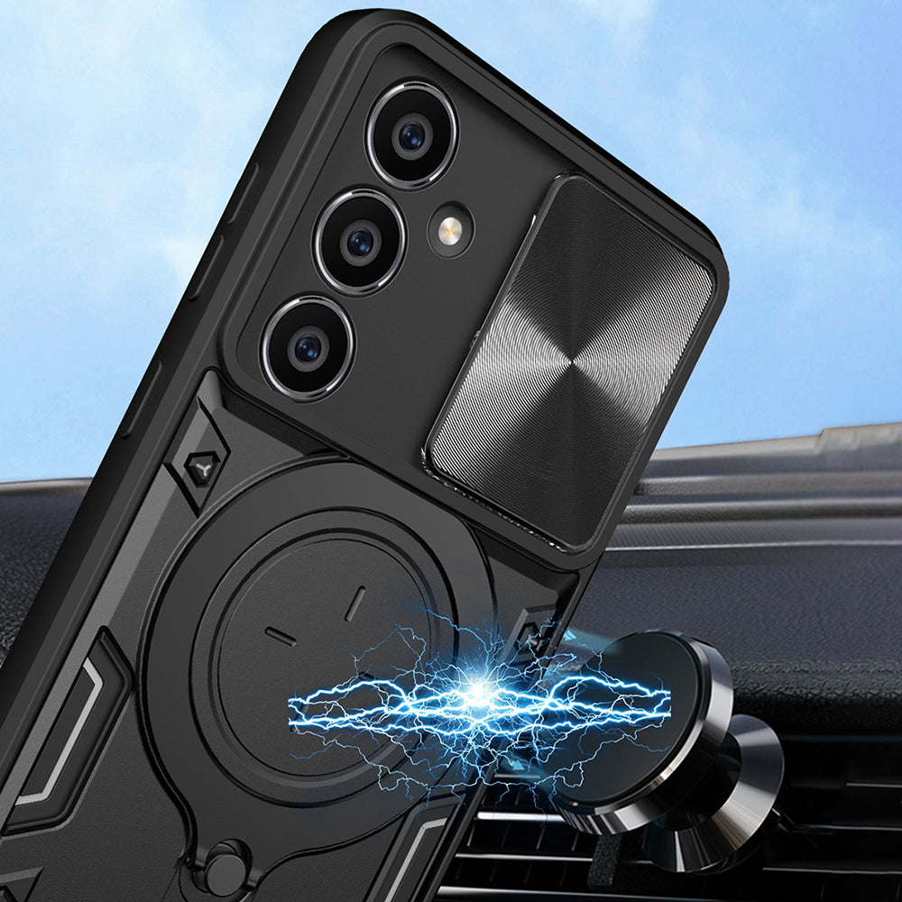 Case for Samsung Galaxy A05s A057, Techsuit, CamGuard Pro, Black
