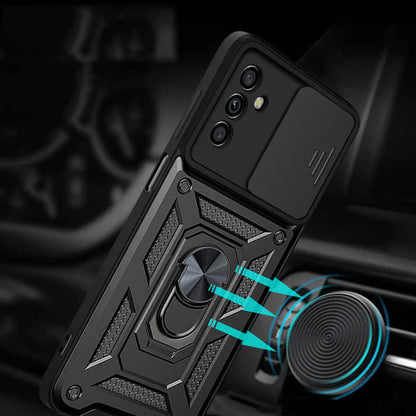 Hülle für Samsung Galaxy A05s A057, Techsuit, CamShield, Schwarz