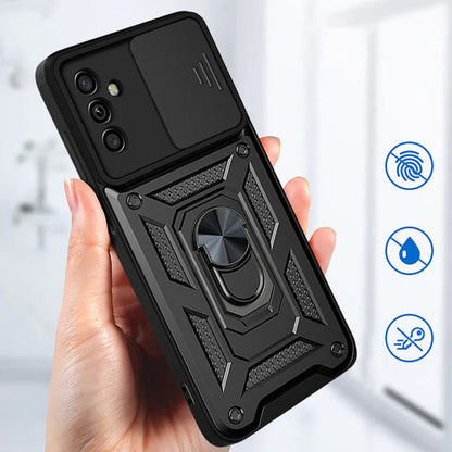 Hülle für Samsung Galaxy A05s A057, Techsuit, CamShield, Schwarz