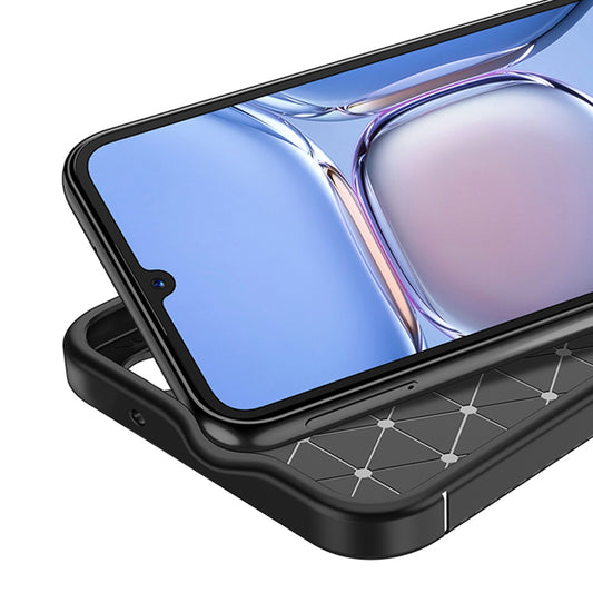 Hülle für Samsung Galaxy A05s A057, Techsuit, CarbonFiber, Schwarz