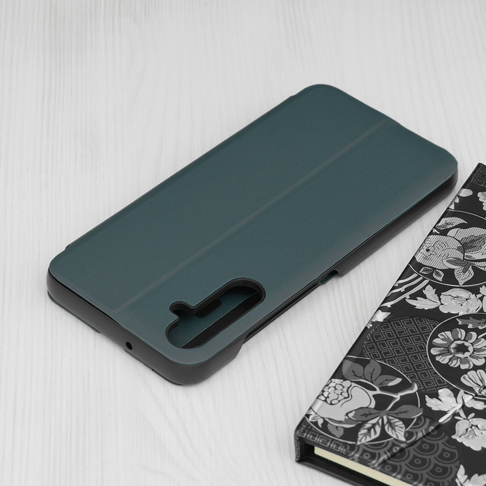 Hülle für Samsung Galaxy A05s A057, Techsuit, eFold, Grün