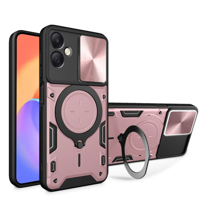 Hülle für Samsung Galaxy A06 A065, Techsuit, CamGuard Pro, Roségold