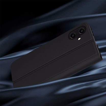 Hülle für Samsung Galaxy A06 A065, Techsuit, Magskin Book, Schwarz