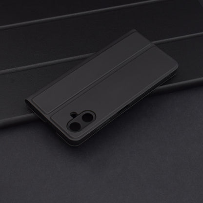 Hülle für Samsung Galaxy A06 A065, Techsuit, Magskin Book, Schwarz