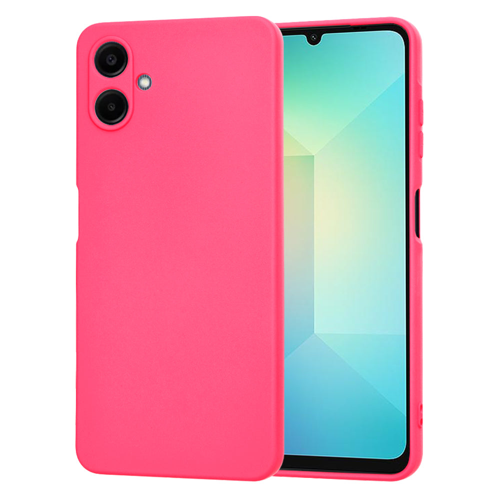 Hülle für Samsung Galaxy A06 A065, Techsuit, SoftFlex, Dunkelrosa