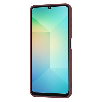 Hülle für Samsung Galaxy A06 A065, Techsuit, SoftFlex, Weinrot