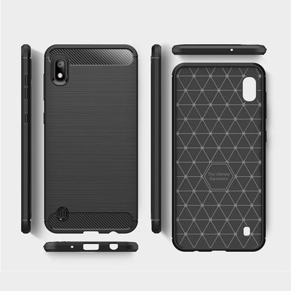 Case for Samsung Galaxy A10 A105 / M10 M105, Techsuit, Carbon, Black