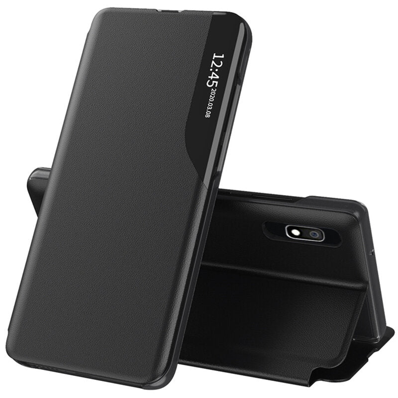 Hülle für Samsung Galaxy A10 A105 / M10 M105, Techsuit, eFold, Schwarz