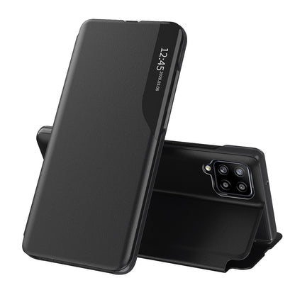 Hülle für Samsung Galaxy A12 Nacho A127 / A12 A125, Techsuit, eFold, Schwarz