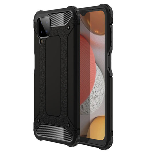 Case for Samsung Galaxy A12 Nacho A127 / A12 A125, Techsuit, Hybrid Armor, Black