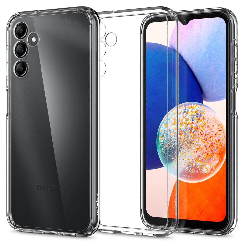 Case for Samsung Galaxy A14 5G A146, Spigen, Ultra Hybrid, Transparent