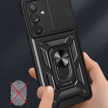 Hülle für Samsung Galaxy A14 A145 / A14 5G A146, Techsuit, CamShield, Schwarz