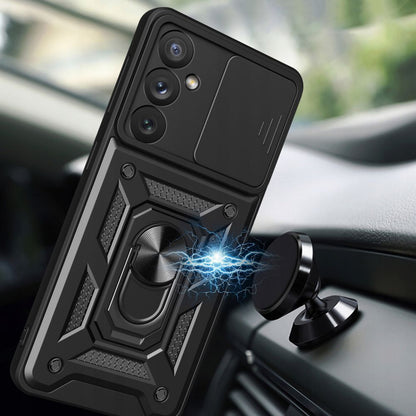 Hülle für Samsung Galaxy A14 A145 / A14 5G A146, Techsuit, CamShield, Schwarz