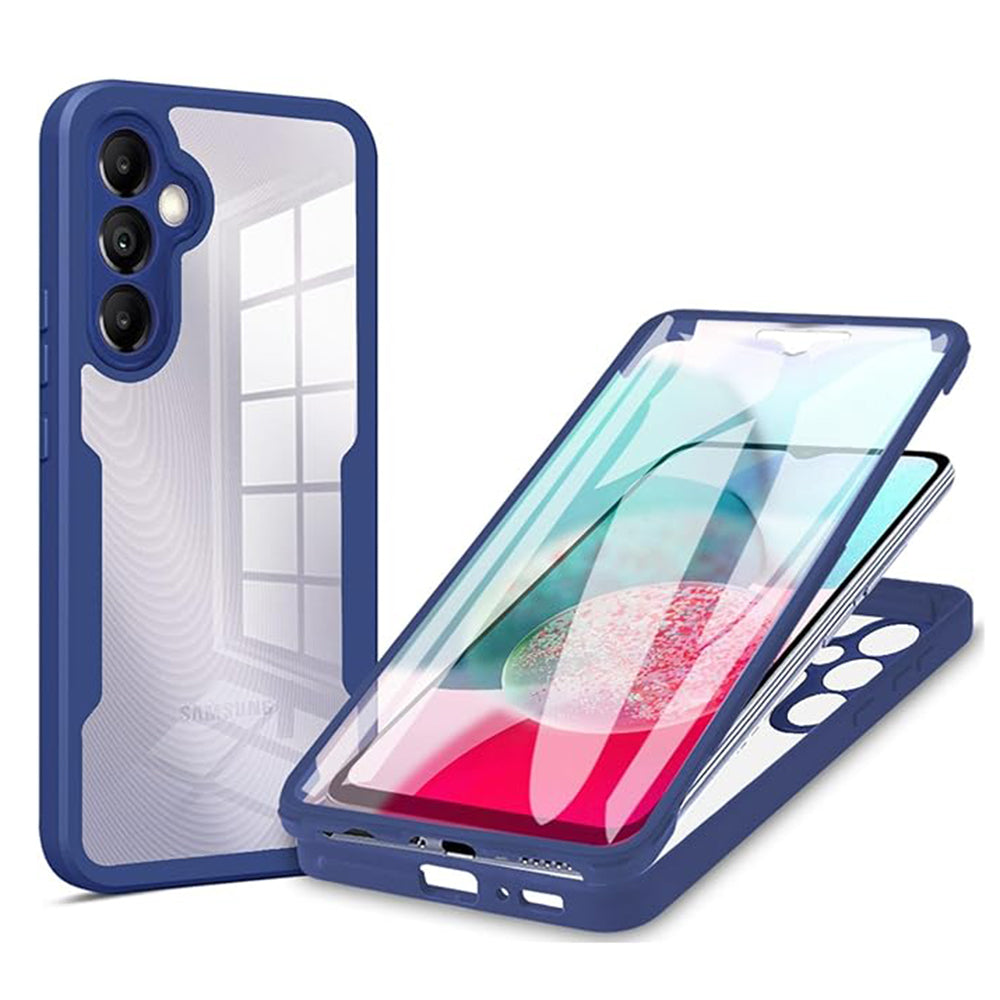 Hülle für Samsung Galaxy A14 A145 / A14 5G A146, Techsuit, ColorVerse 360, Blau
