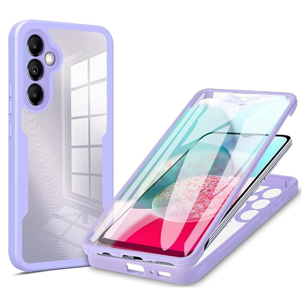 Hülle für Samsung Galaxy A14 A145 / A14 5G A146, Techsuit, ColorVerse 360, Lila