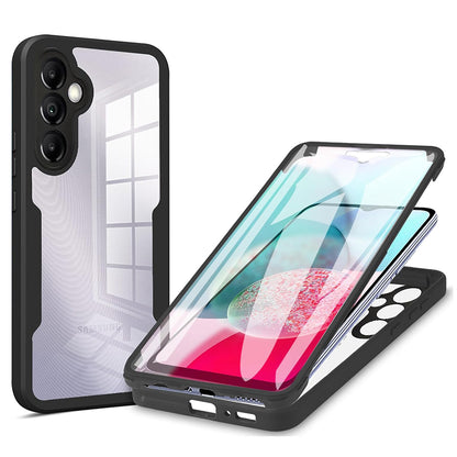 Hülle für Samsung Galaxy A14 A145 / A14 5G A146, Techsuit, ColorVerse 360, Schwarz