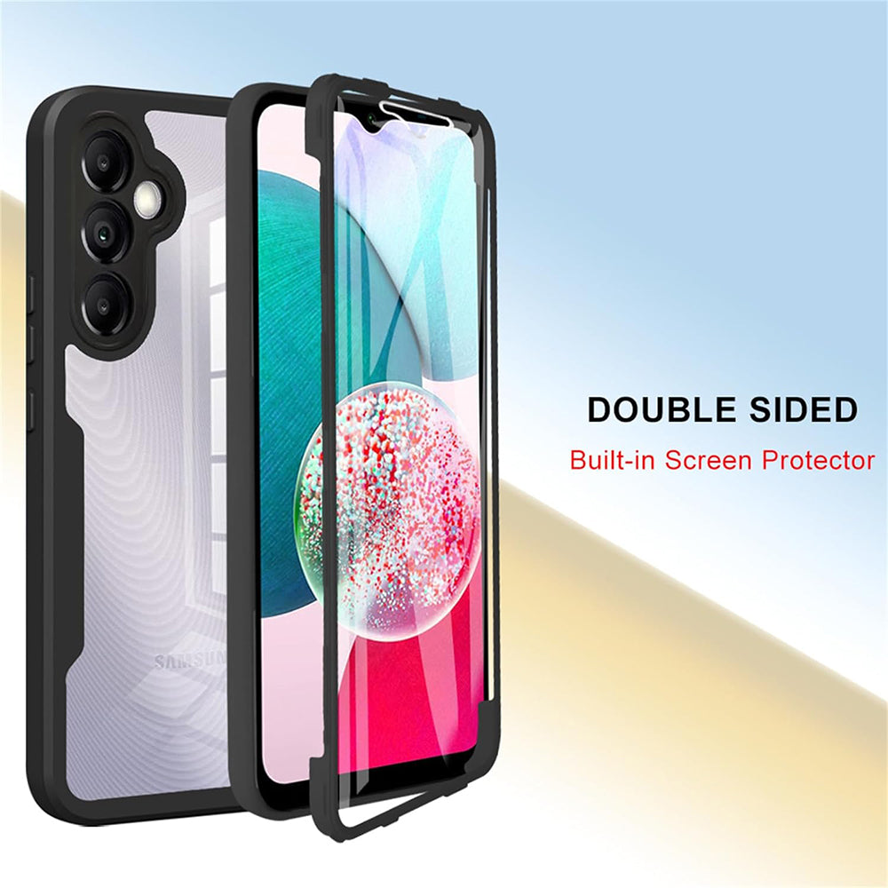 Hülle für Samsung Galaxy A14 A145 / A14 5G A146, Techsuit, ColorVerse 360, Schwarz
