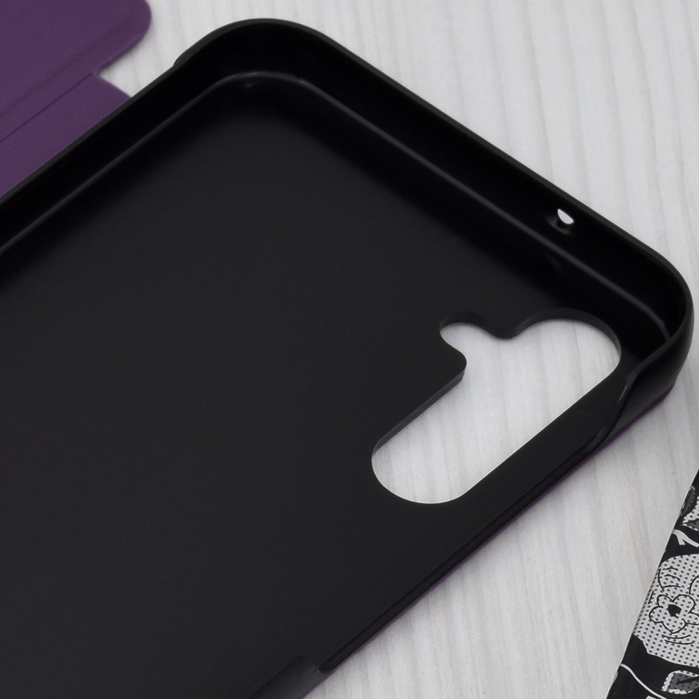 Hülle für Samsung Galaxy A14 A145 / A14 5G A146, Techsuit, eFold, Lila
