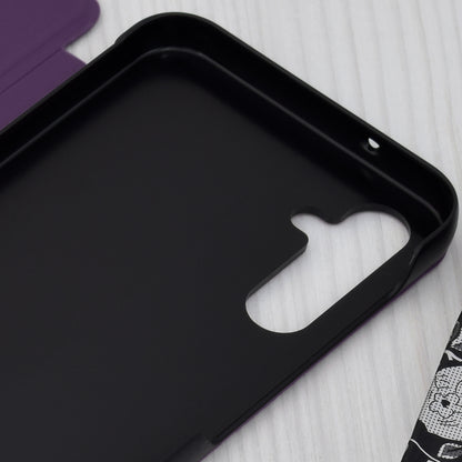 Hülle für Samsung Galaxy A14 A145 / A14 5G A146, Techsuit, eFold, Lila
